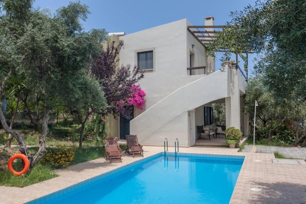 חאניה Villa Manolis מראה חיצוני תמונה